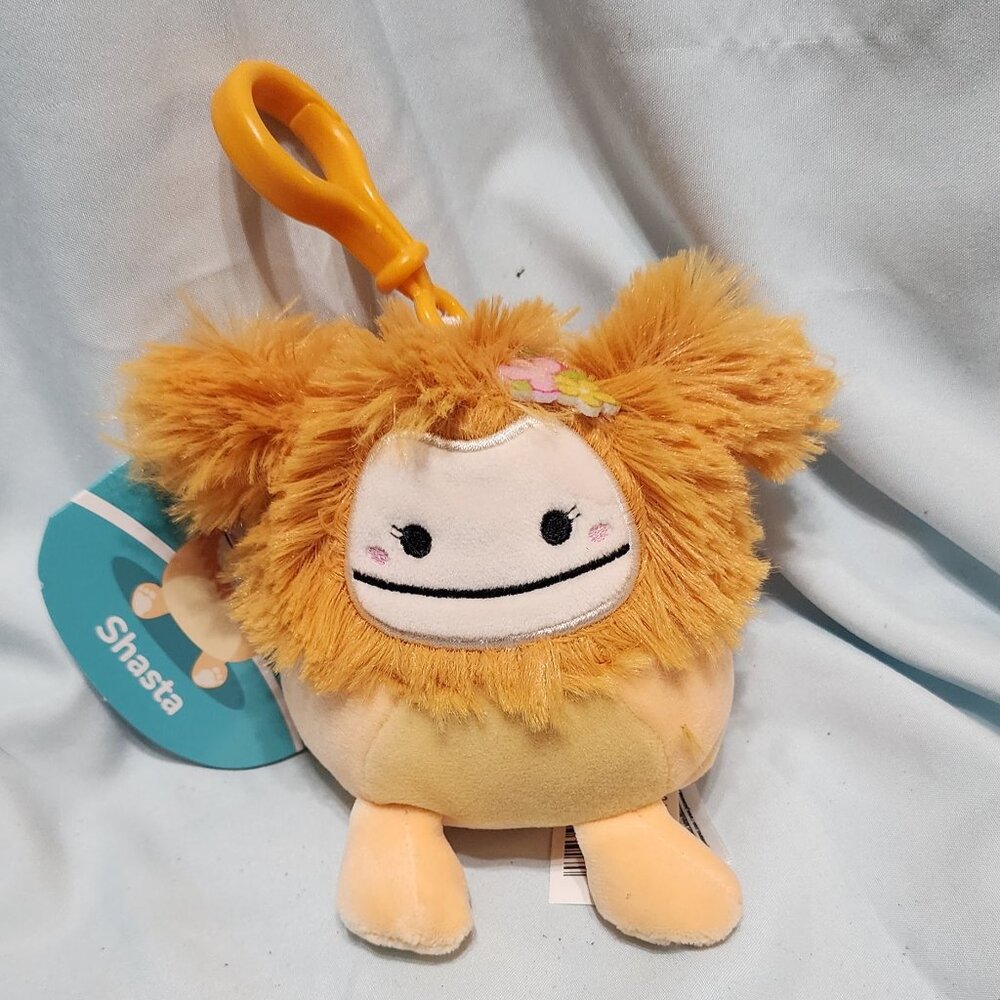 Squishmallow Shasta the Bigfoot S3 w.Clip